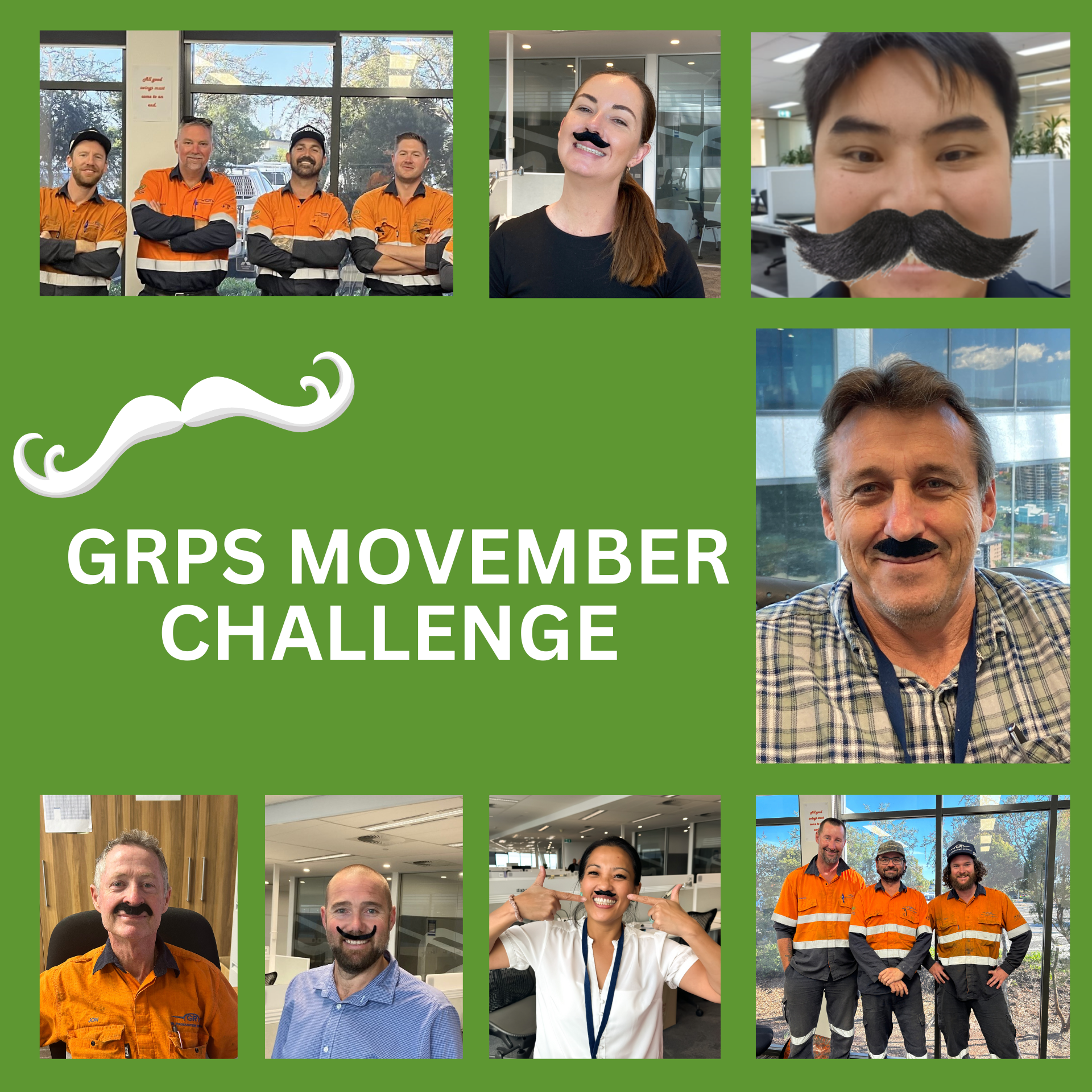 Moving for Movember!