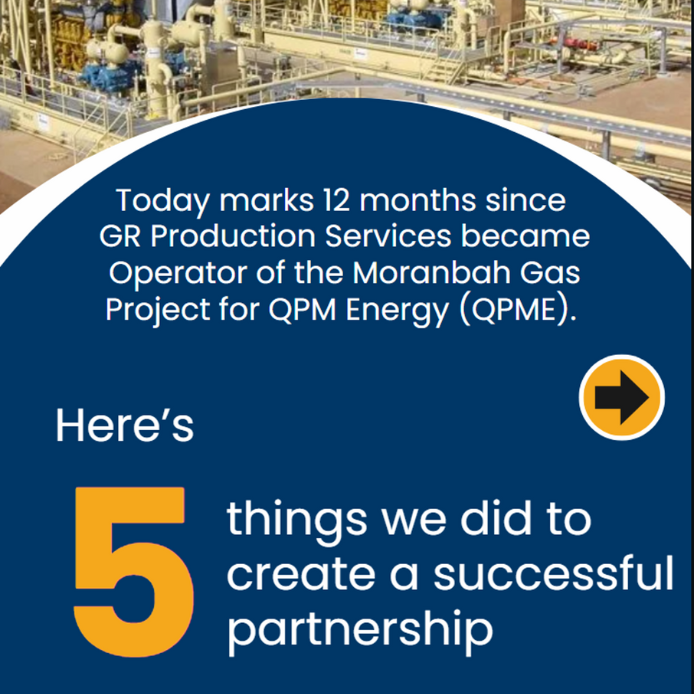 QPME and GRPS hit 12 month project milestone